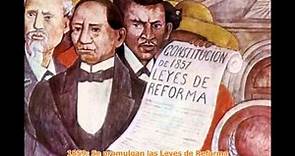 La Historia de México en 4 minutos (1821-1900)
