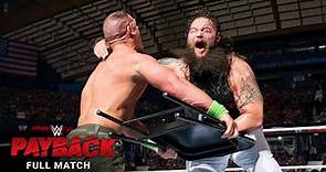 FULL MATCH - John Cena vs. Bray Wyatt - Last Man Standing Match: WWE Payback 2014