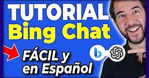 Cómo usar ChatGPT en Bing GRATIS 👉 Tutorial FÁCIL y en ESPAÑOL