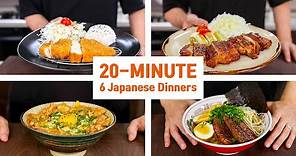 20 Minute Japanese Dinners that Will Change Your Life... or maybe 25