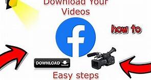 How To Download Your Facebook Video