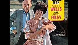 Kitty Wells & Red Foley "Together Again" complete mono vinyl Lp