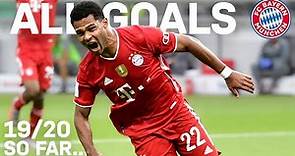 Serge Gnabry: All Goals of the Season for FC Bayern