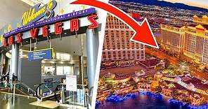 ¿Cómo llegar desde el aereopuerto de Las Vegas a la zona turística del strip? LAS VEGAS 2022