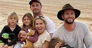 Liam Hemsworth Camps In Queensland w/ Brother Chris & Family