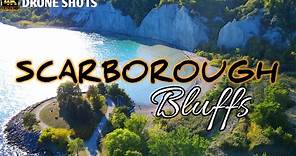 Beautiful BLUFFERS PARK // Scarborough Bluffs // 4K Aerial View