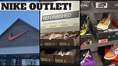 Buying USED SNEAKERS at a NIKE OUTLET?!