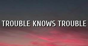 Gary Allan - Trouble Knows Trouble (Lyrics)