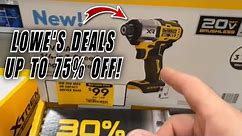 LOWE’S DEALS! Don't Miss Out On Theses! Up To 75% Off!