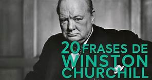 20 Frases de Winston Churchill 🎩 | El gobierno en tiempos de guerra