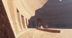 Jean Nouvel reveals cave resort in Saudi Arabia's AlUla desert