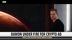 Crypto.com Made A New Matt Damon Ad