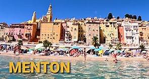 MENTON Walking Tour, the Most BEAUTIFUL Place on the FRENCH RIVIERA