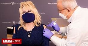 Covid-19: Dolly Parton marks vaccination with Jolene rewrite