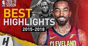 JR Smith BEST Highlights with the Cleveland Cavaliers | Clutch Shots, CRAZY Dunks | 2015-2018