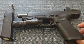 EDC Handgun Overview Glock 34 Gen 5 Trijicon RMR Surefire X300V Dark Star Gear Rigel Holster