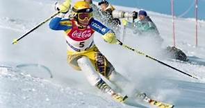 Pernilla Wiberg slalom gold (WCS Sierra Nevada 1996)