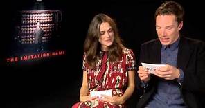 Benedict Cumberbatch & Keira Knightley FUNNY INTERVIEW