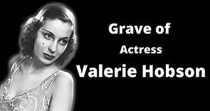 Valerie Hobson - Famous Grave and The Profumo Affair