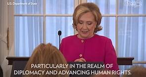 Hillary Clinton Honored as Secretary of State Portrait Is Unveiled: 'You Reminded the World of Who America Is'