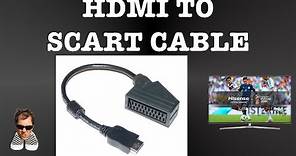 HDMI TO SCART Cable