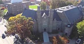 West Chester University view from above