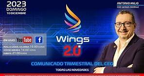 WINGS 2.0 - NOTICIAS Y DESARROLLOS DEL NUEVO FORMATO DE WINGS MOBILE