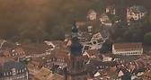 Heidelberg from above: the Church of the Holy Spirit