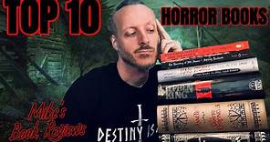 My Top 10 Horror Books of All Time (as of 2020)