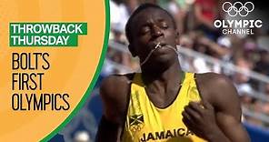 Usain Bolt's First Olympic Race | Throwback Thursday