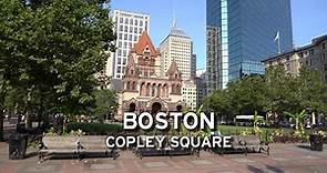 🇺🇸 Boston - Copley Square (4K)