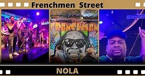 Lively Frenchmen Street New Orleans