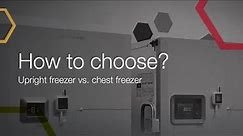 How to choose? Upright freezer vs. chest freezer