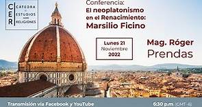 Conferencia:El neoplatonismo en el Renacimiento: Marsilio Ficino