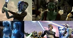 Aayla Secura Scenes and Voice (Ep 2, Clone Wars, Ep 3, Ep 9)