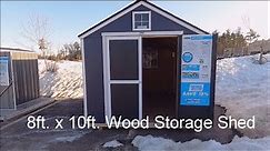 🔨🔨Lowes Heartland 8ft. x 10ft. Belmont Gable Engineered Wood Storage Shed