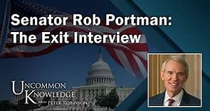 Senator Rob Portman: The Exit Interview