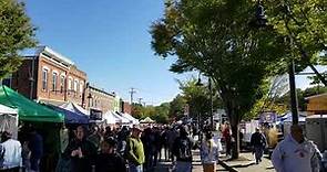A look at the Yellow Springs Ohio 2019 Fall Street Fair
