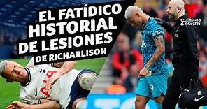 Richarlison y su historial de lesiones en la Premier League | Telemundo Deportes