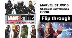 Marvel Studios Character Encyclopedia Book Flip Through