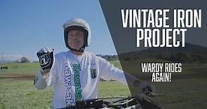 Wardy Rides Again! Jeff Ward Rides '84 KX125 National Championship Works Kawasaki - VTG Iron Project