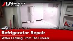 Refrigerator Diagnostic & Repair-Water leaking,Kenmore,Sears,Whirlpool,KitchenAid,Roper
