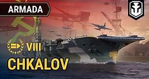 Armada: Soviet Tier VIII aircraft carrier Chkalov