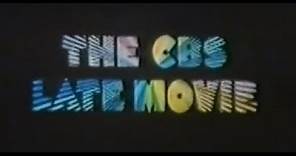 WBBM Channel 2 - The CBS Late Movie - "The Darker Side Of Terror" (Commercial Break, 1981)