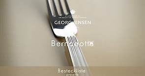 Georg Jensen Besteck Bernadotte - Timeless statement