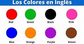 Aprende los colores en inglés | Colors vocabulary