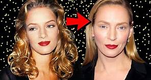 Uma Thurman Then And Now