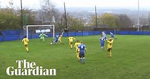 Padiham v Widnes and a remarkable final minute of non-league football