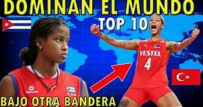 TOP 10 CUBANOS que DOMINARON el DEPORTE MUNDIAL bajo OTRA BANDERA en el 2023