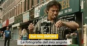 Film SMOKE (1995) - Le fotografie del mio angolo, progetto fotografico di Auggie Wren - ITA